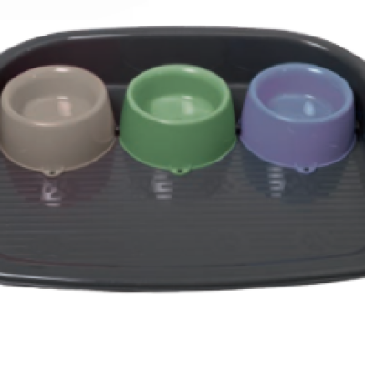 GEORPLAST Tavă cu castroane Trio tray 52x41x9cm