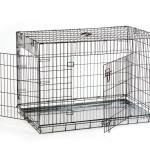 BEEZTEES Клетка для собак DOG BENCH 2-DOORS Black 89x60x66cm