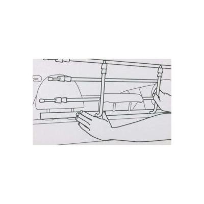 Grilaj de securitate din inox pentru auto WALKY GUARD