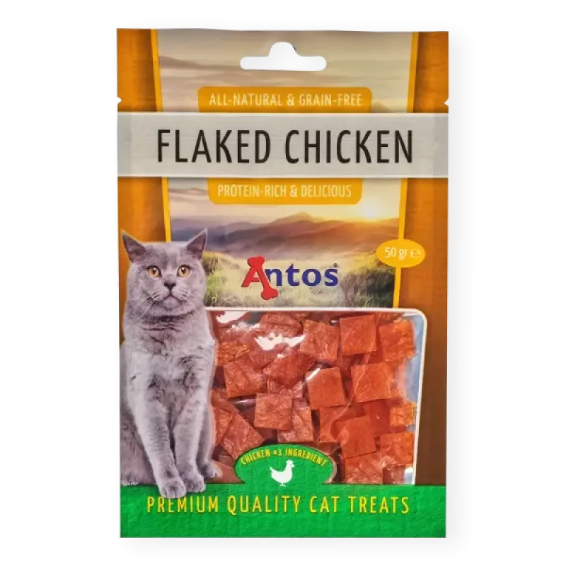 Antos Cat Treats Flaked Chicken