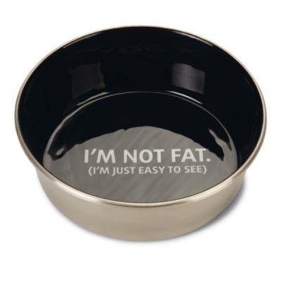 BEEZTEES bol din otel inoxidabil pentru câini NOT FAT
