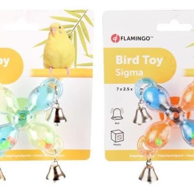 Flamingo Jucărie pentru păsări SIGMA Mill Bells Assort.
