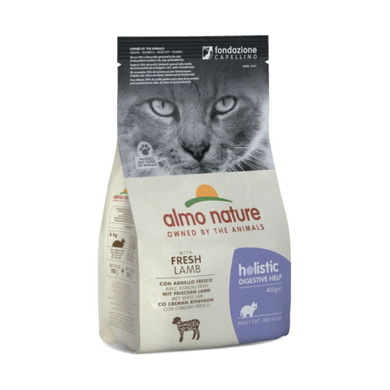 ALMO NATURE Dry Cat Fresh Meat Intestinal Help Lamb