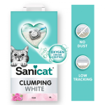 SANICAT Clumping White Rose