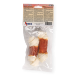 Antos Raw Hide White + Chicken Knotted Bone 4,5″ 2 pcs