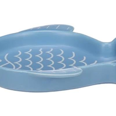 Flamingo миска керамическая Fishie 17*14*2.5