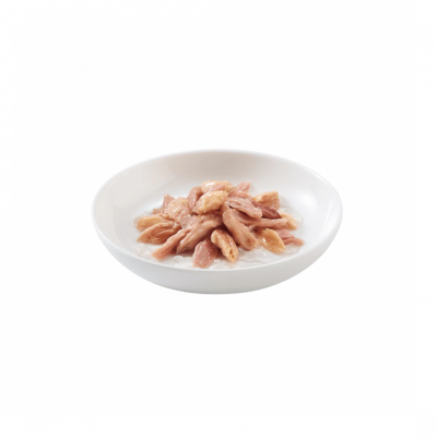SCHESIR CAT CAN BROTH NATURAL SAUCE TUNA WITH SALMON 70gr
