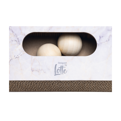 BEEZTEES Răzuitoare-jucărie pentru pisici din carton MEDA Beige