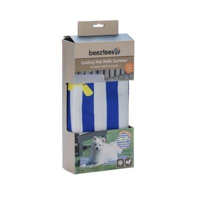 BZ Covoraș de răcire HELLO SUMMER Blue/White 65cm