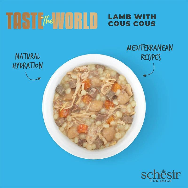 SCHESIR Taste the World Dog can Wholefood Lamb with Cous Cous