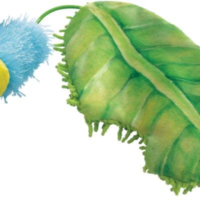 Jucarie pentru pisici Kong Flingaroo Caterpillar