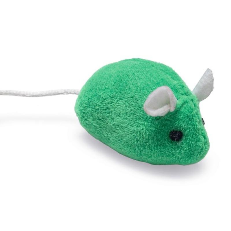 Jucarie din pluș CRISTM MICE RED/GREEN