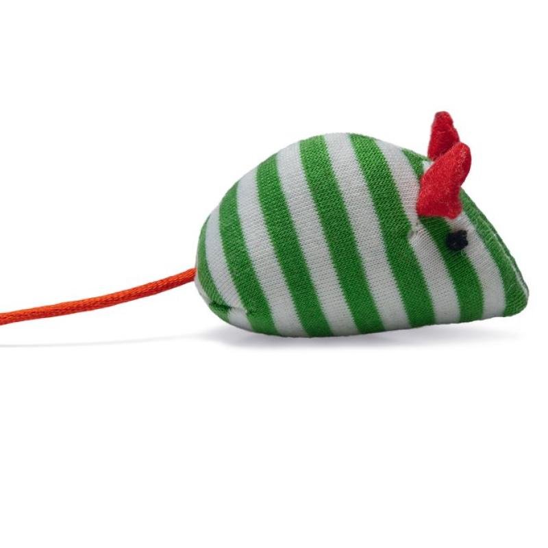 Jucarie din pluș CRISTM MICE RED/GREEN