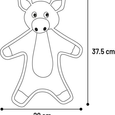 Игрушка текстильная Torres Pig Green