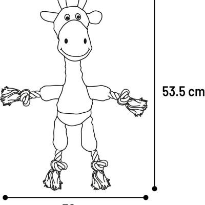 Игрушка текстильная Torris Jiraffe Yellow