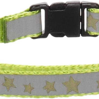 Zgardă reflectorizantă pentru pisici cu clopoțel Minx Light