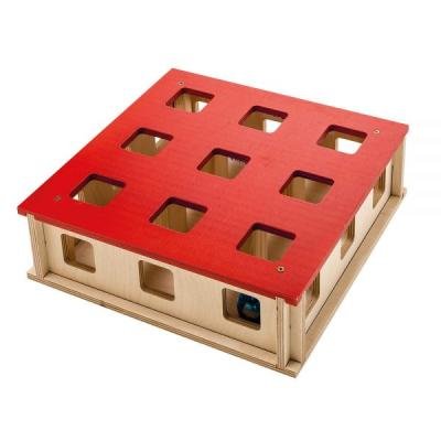 Jucărie pentru pisici din lemn MAGIC BOX