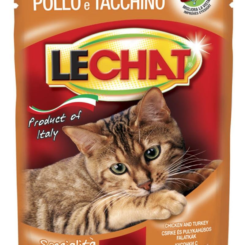 LECHAT Pouch Chunkies Chicken and Turkey