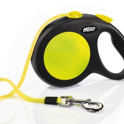 Lesă FLEXI NEW Classic Neon Tape