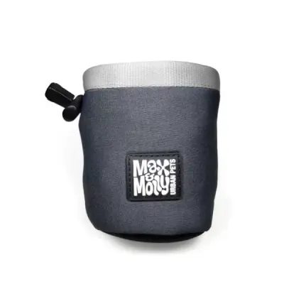 MAX & MOLLY gentuță pentru recompense Treat Bag Silver
