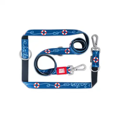 MAX & MOLLY Lesă Multi-Functional Sailor