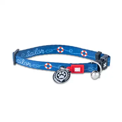 MAX & MOLLY zgardă pentru pisici Smart ID Cat Sailor