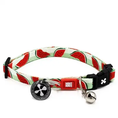 MAX & MOLLY zgarda pentru pisici Smart ID Cat Watermelon