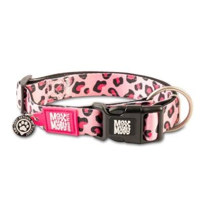 MAX & MOLLY Zgardă Smart ID Leopard
