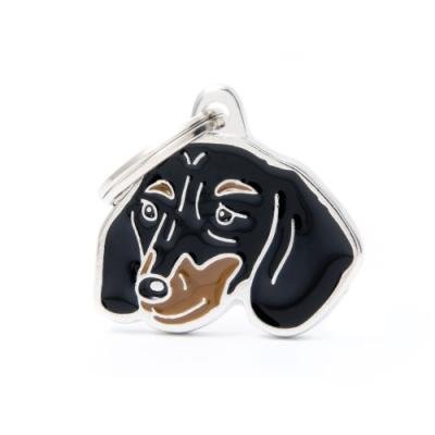 Медальон BLACK&TAN DACHSHUND