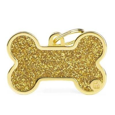 Medalion OSSO GLITTER ORO SHINE