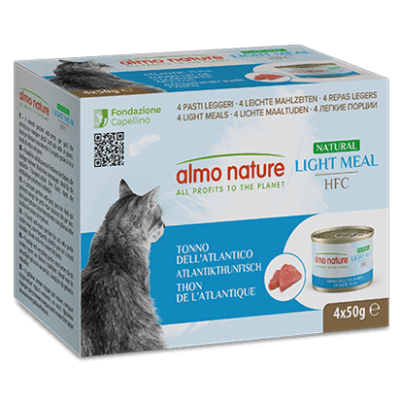 MEGA ALMO NATURE CAT HFC CAN NLM Atlantic Tuna 4x50g