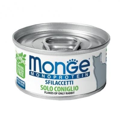 MONGE CAT FLAKES MONOPROTEIN RABBIT 80gr