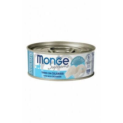 MONGE Cat Supreme Sterilised Tuna/Calamari