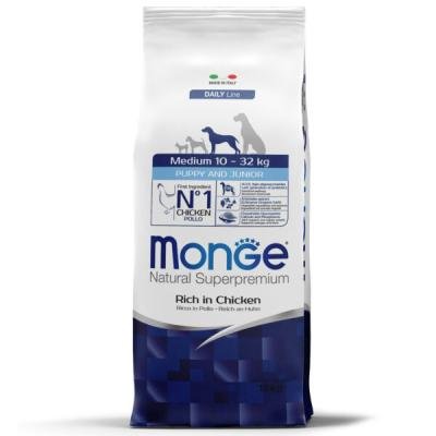 MONGE dry dog MEDIUM puppy
