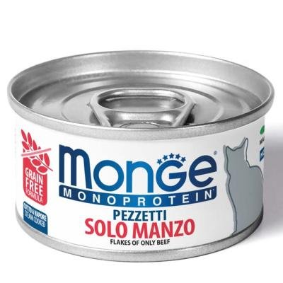 MONGE Cat Flakes Monoprotein Beef