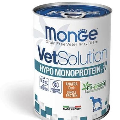 MONGE Vetsolution Dog Hypo Monoprotein Duck