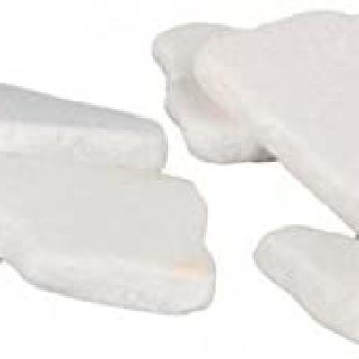 Pietre decorative FLAT SLATES albe