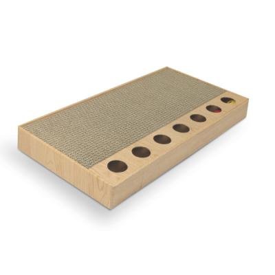 Răzuitoare din carton RECORD-CARDBOARD WITH BALLS