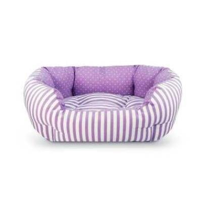 RECORD canapea din material textil PRIME NANNE Purple 50×45 cm