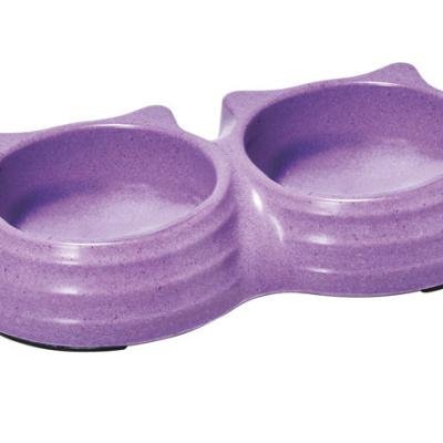 RECORD Castron din plastic BAMBOO Lilac 2х0,15L