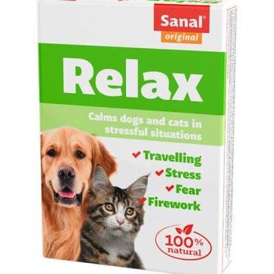 SANAL Dog/Cat Relax Anti-Stress 15 int