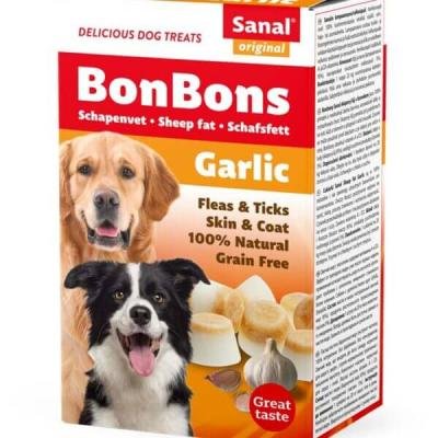 SANAL Dog Sheep Fat BonBons Garlic 150gr