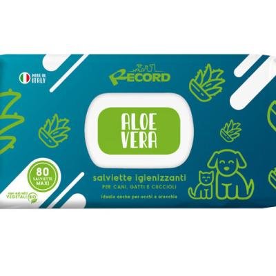 Șervețele RECORD Maxi Aloe Vera 80pcs