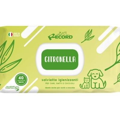 Șervețele RECORD Maxi Lemongrass 40pcs