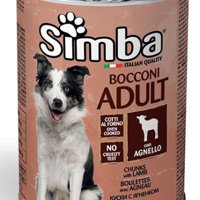 SIMBA DOG Chunks with lamb