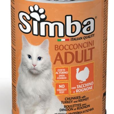 SIMBA CAT Chunkies with turkey and kidney