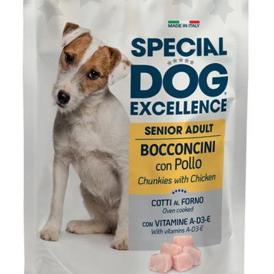 SPECIAL DOG Excellence Senior Chunkies with Chicken