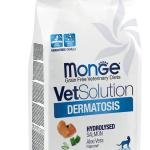 MONGE dry vetsolution cat Dermatosis 400gr