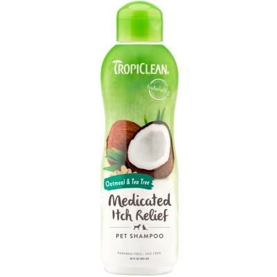TropiClean Shampoo Med Anti Itch Oatmeal & Tea Tree
