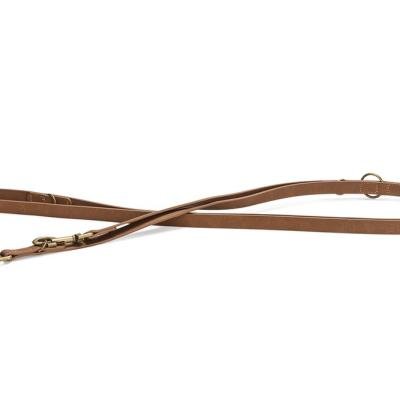 BZ Lesă din piele ecologică BALACRON AX Brown 300x20